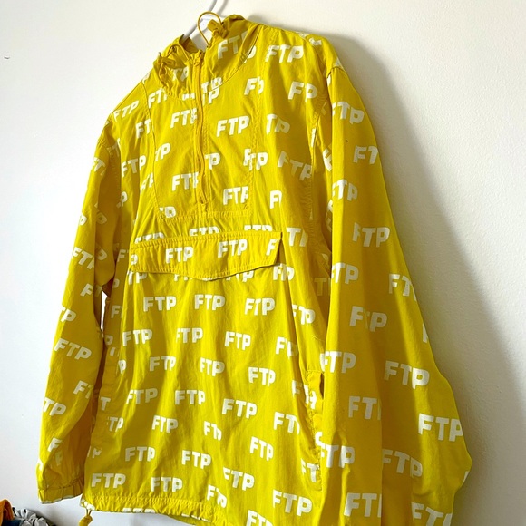 FTP YELLOW WINDBREAKER - Picture 1 of 6